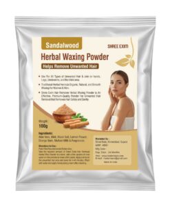 Shree Exim Hair Removal Herbal Waxing Powder For Women Sandalwood Unwanted Hair Remover