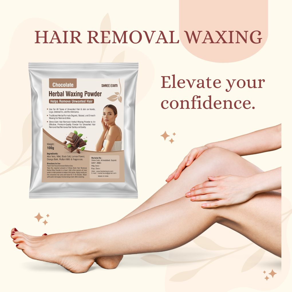 Shree Exim Herbal Wax Powder For Hair Removal Leg Body Benifits buy best Price in India