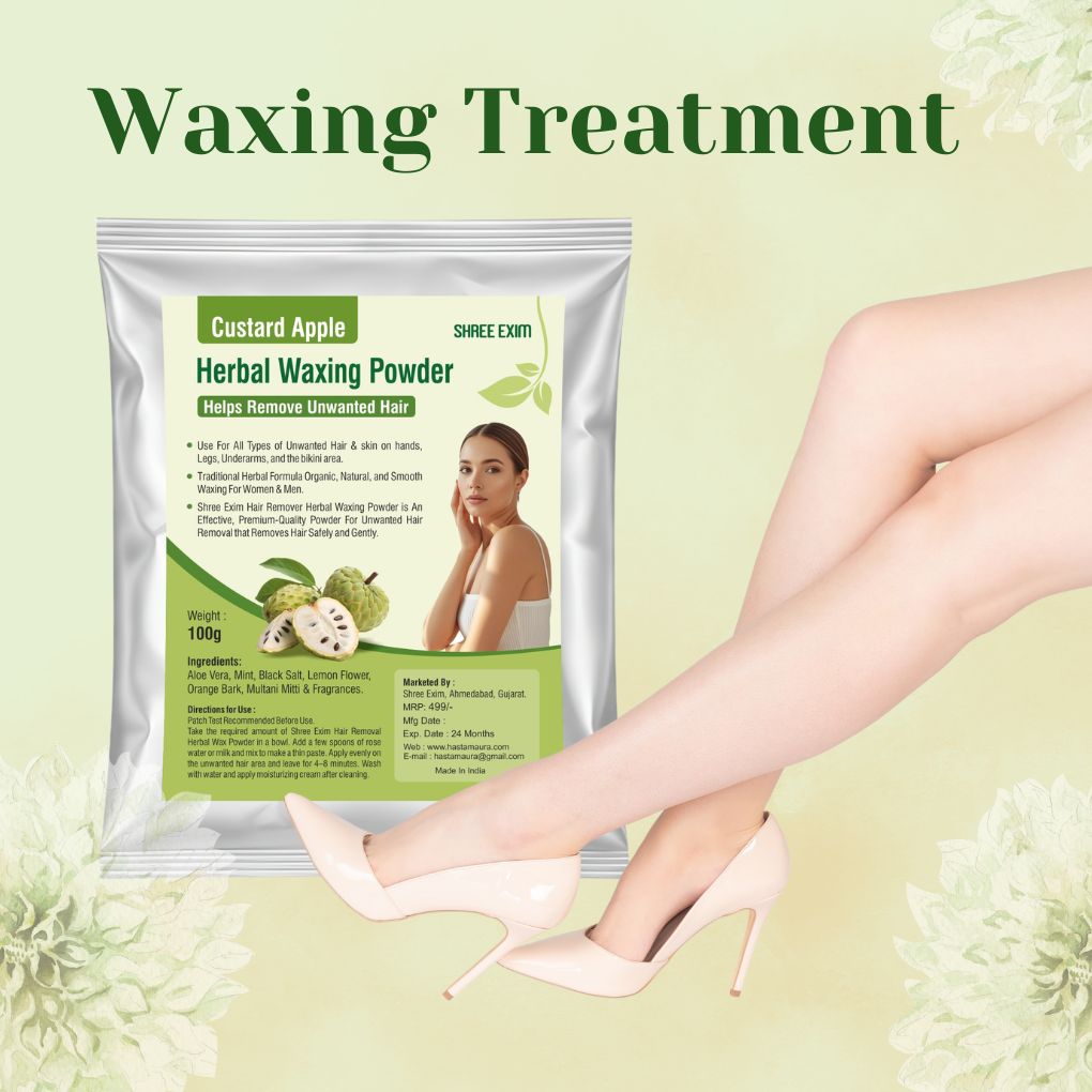 Shree Exim Herbal Wax Powder For Unwanted Hair Removal Benifits best Price Buy Ahmedabad Gujarat