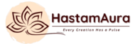HastamAura logo Online Shopping Website Personal care Red Yellow Pooja Aasan Woolen Ahmedabad Gujarat India