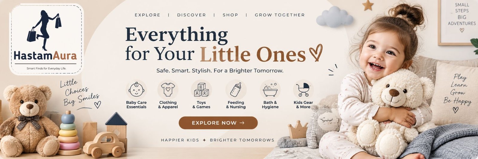 Everything for your little ones toys baby birthday gift HastamAura online shopping