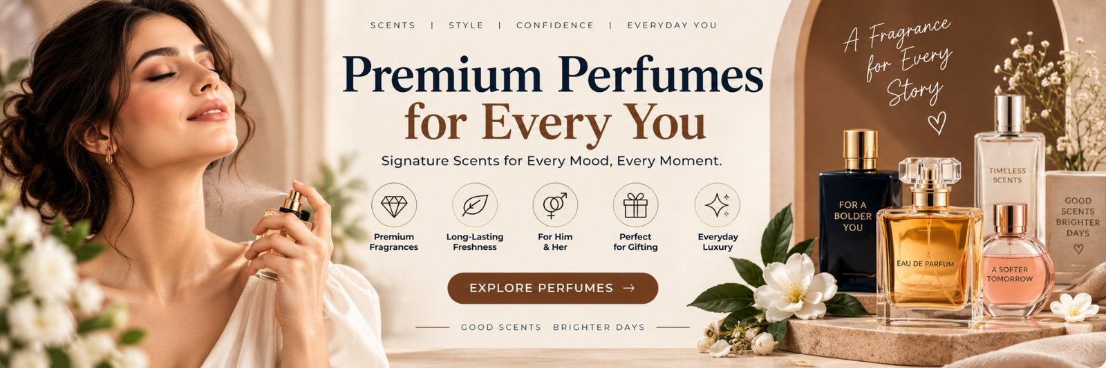 Premium perfumes for every you long-lasting signature scents fragrances HastamAura online shopping India